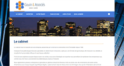 Desktop Screenshot of gouin-associes.com